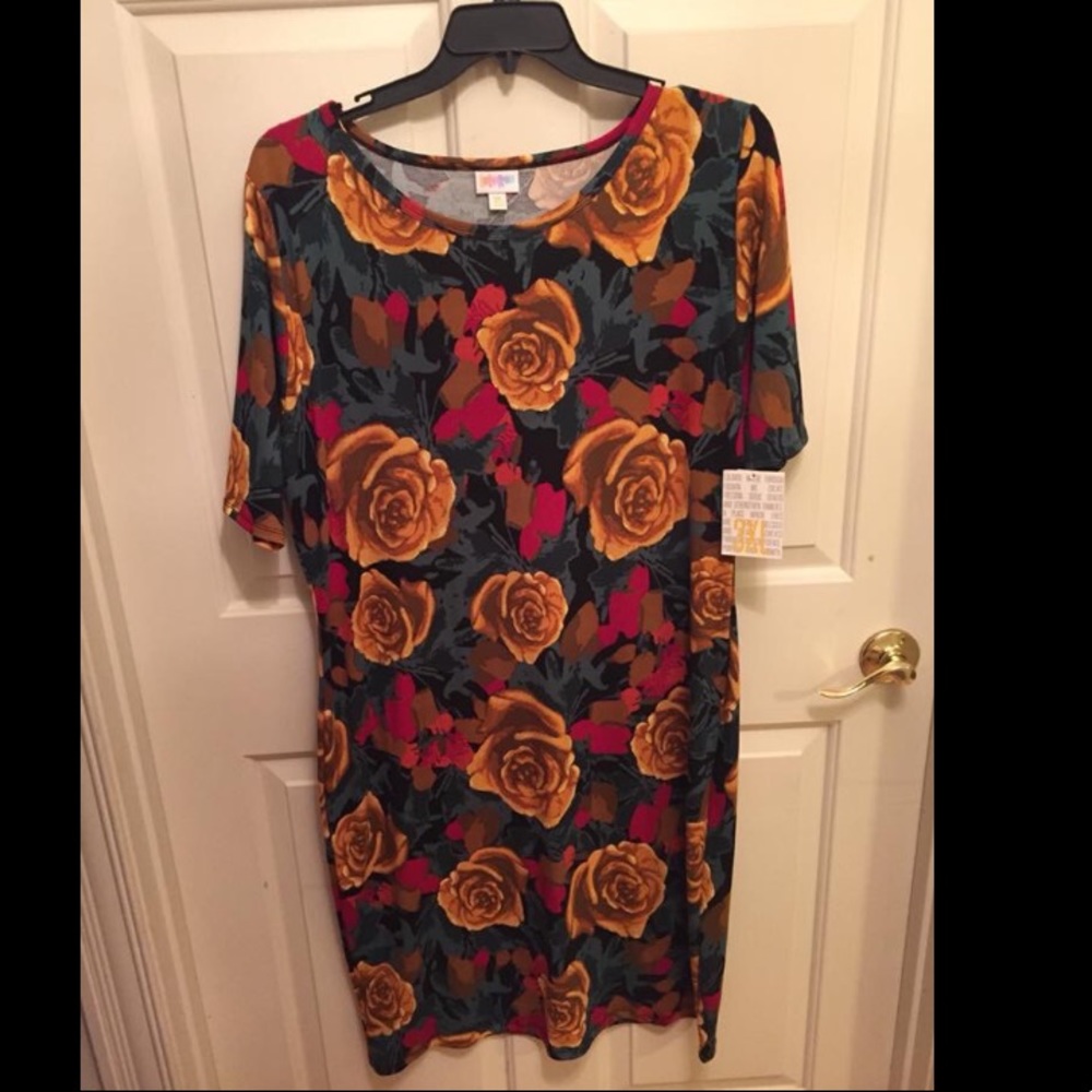 Rose LulaRoe Julia 3XL NWT